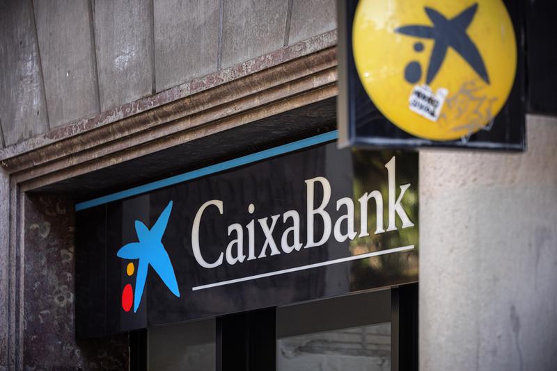 A Caixabank high street branch 