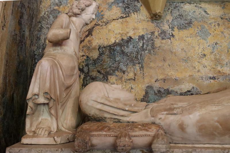 The tomb of Queen Elisenda of Montcada, at the Monastery of Pedralbes