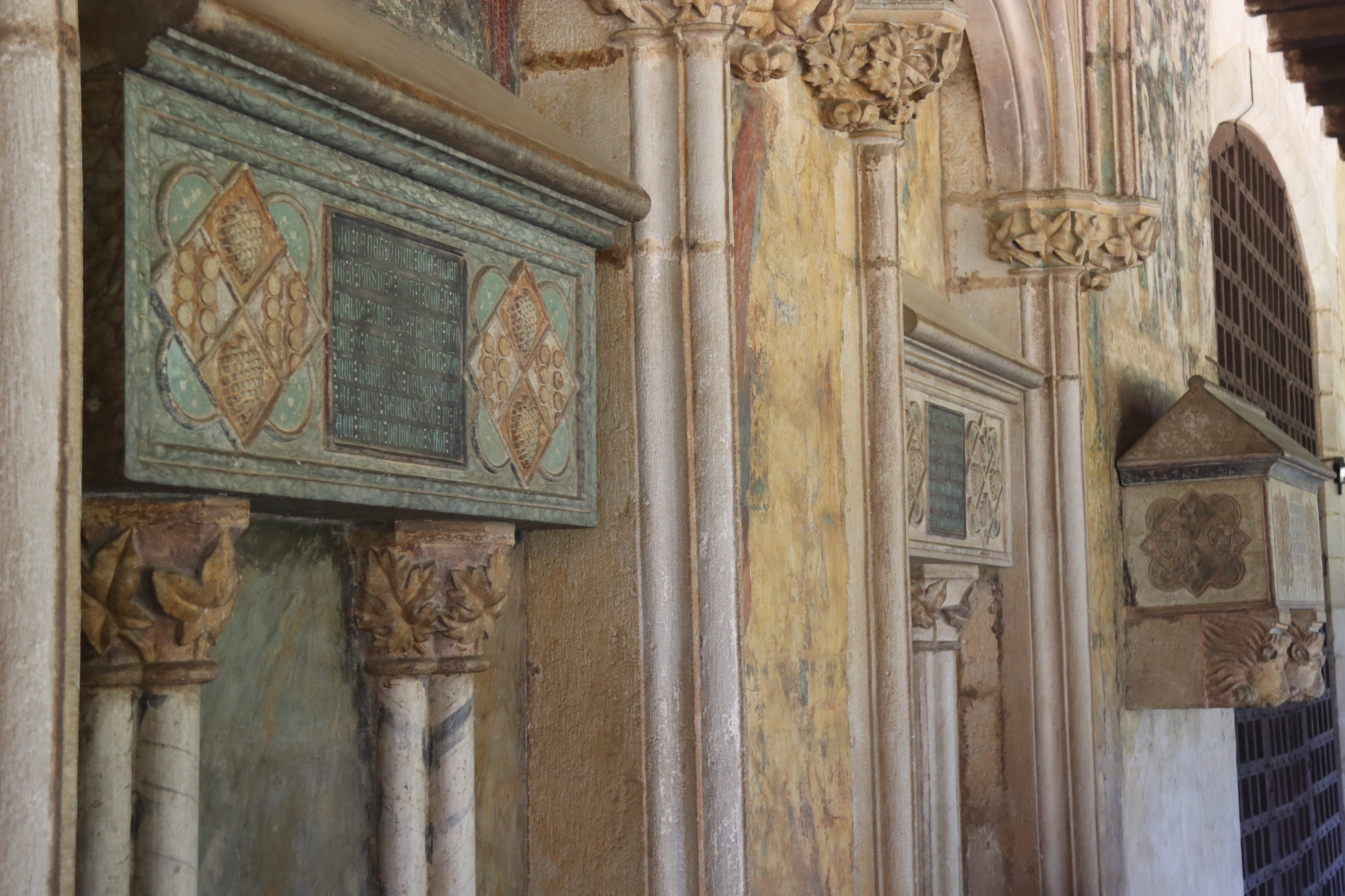 Tombs at the Monastery of Pedralbes