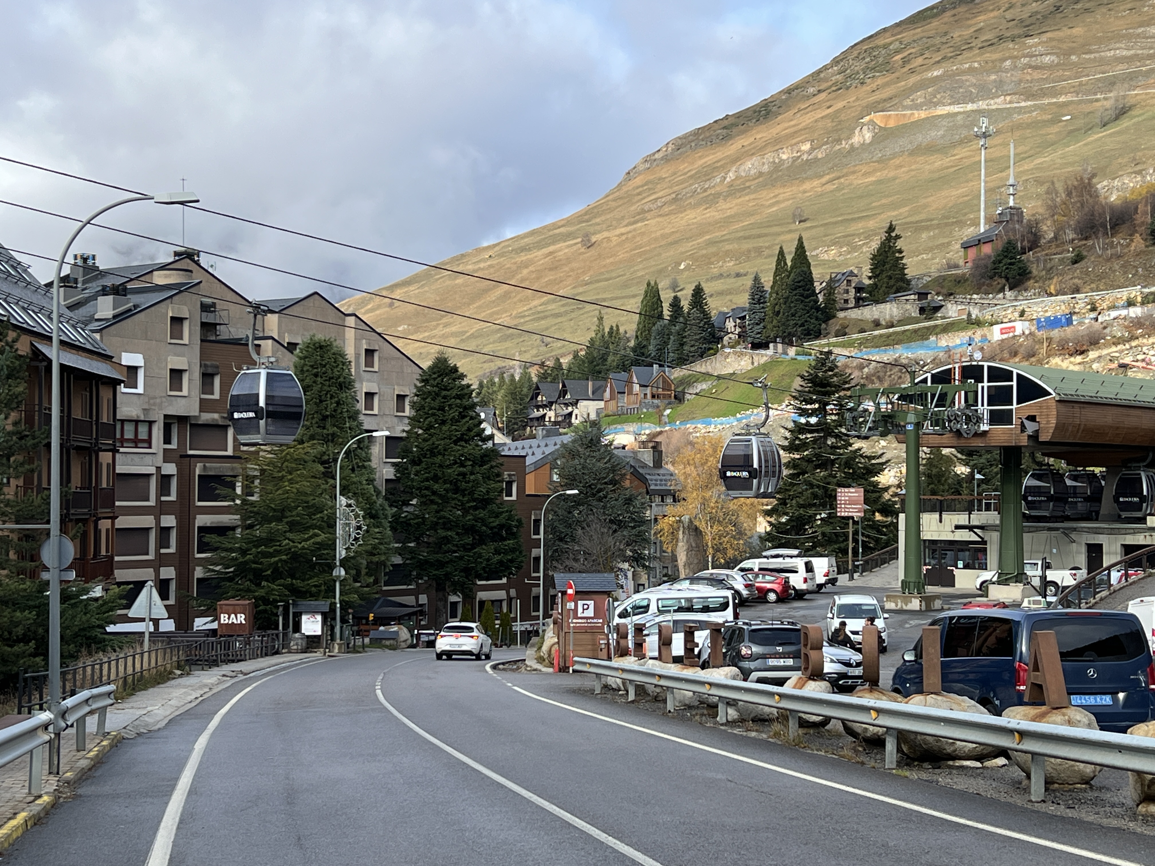 Baqueira Beret without snow