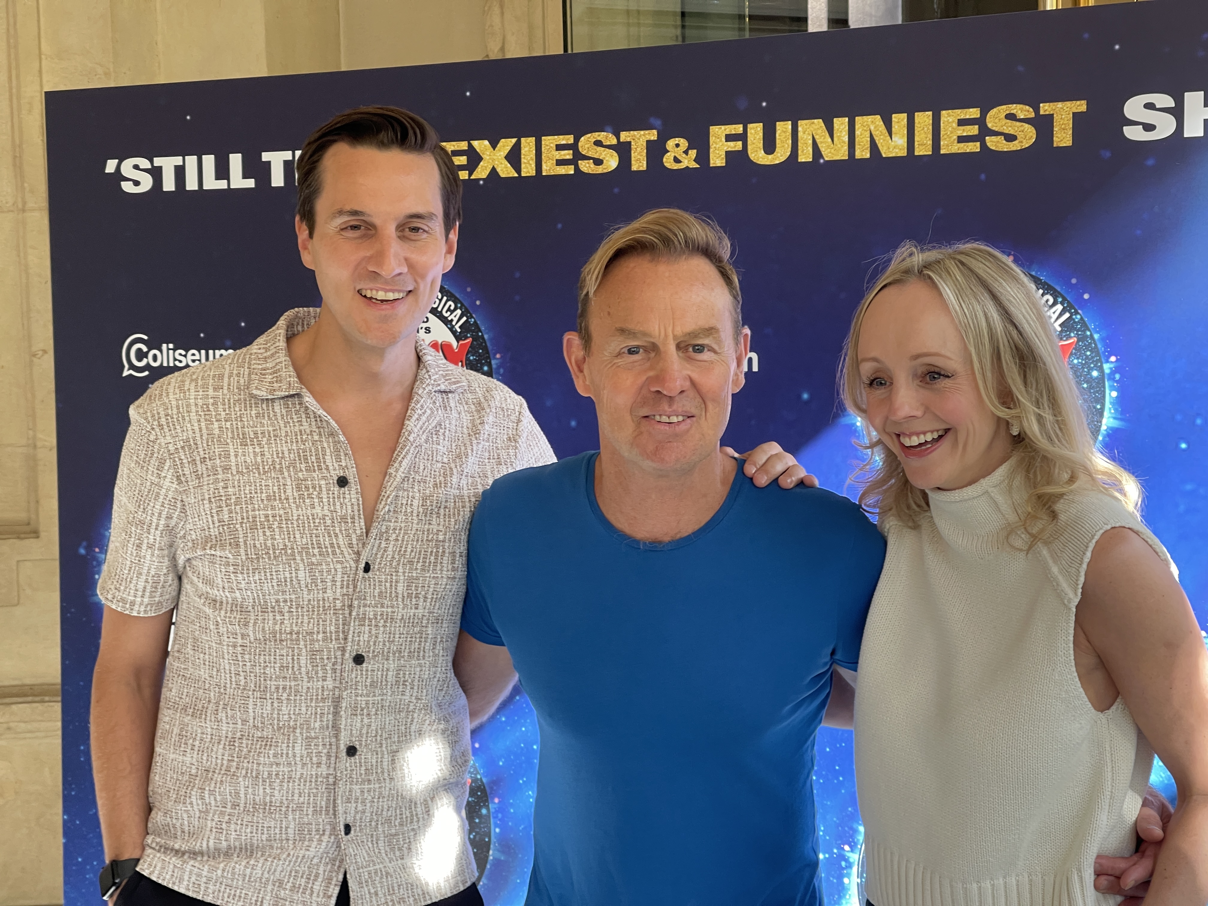 James Bisp, Jason Donovan, and Haley Flaherty