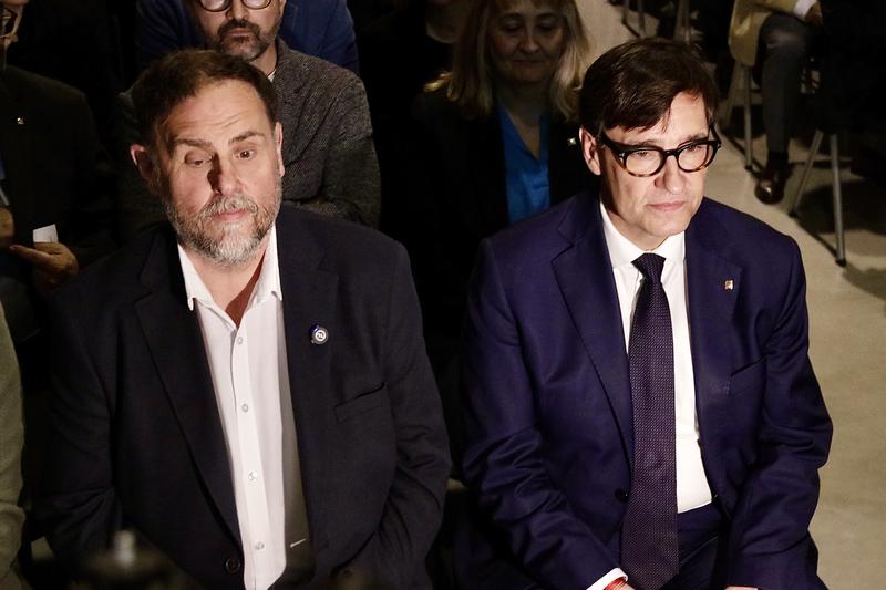 Junqueras reivindica el tren orbital com la voluntat de "canviar el model de país"