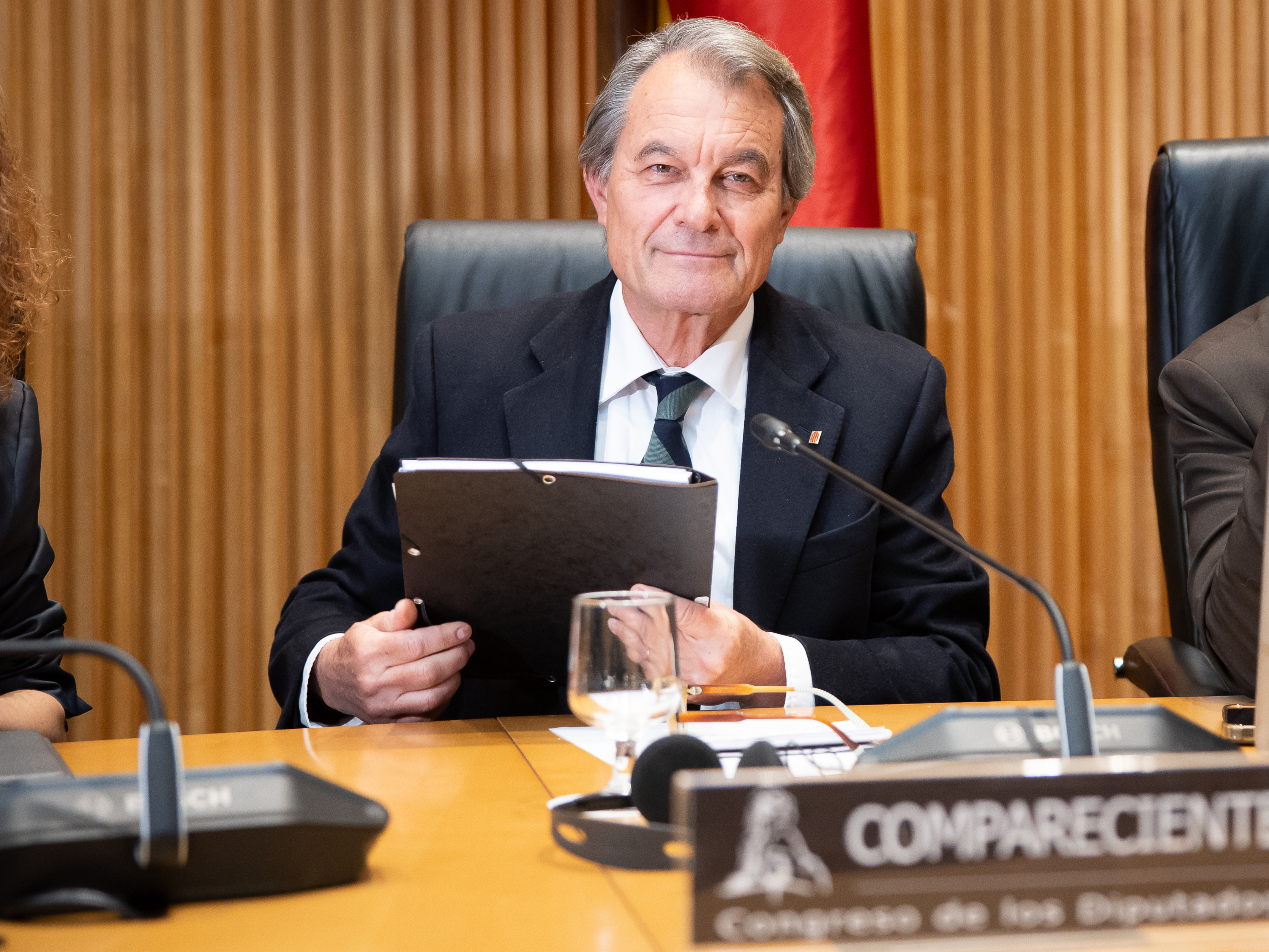 L'expresident de la Generalitat Artur Mas compareix a la comissió que investiga l'operació Catalunya al Congrés dels Diputats