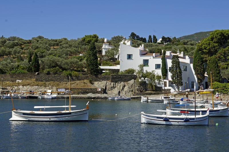 View of Salvador Dalí's house in Portlligat