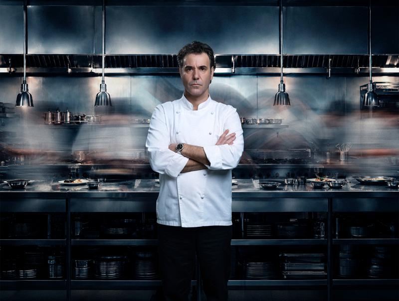 Miquel Fernández in the role of Ferran Adrià in the series 'Gènesi'.