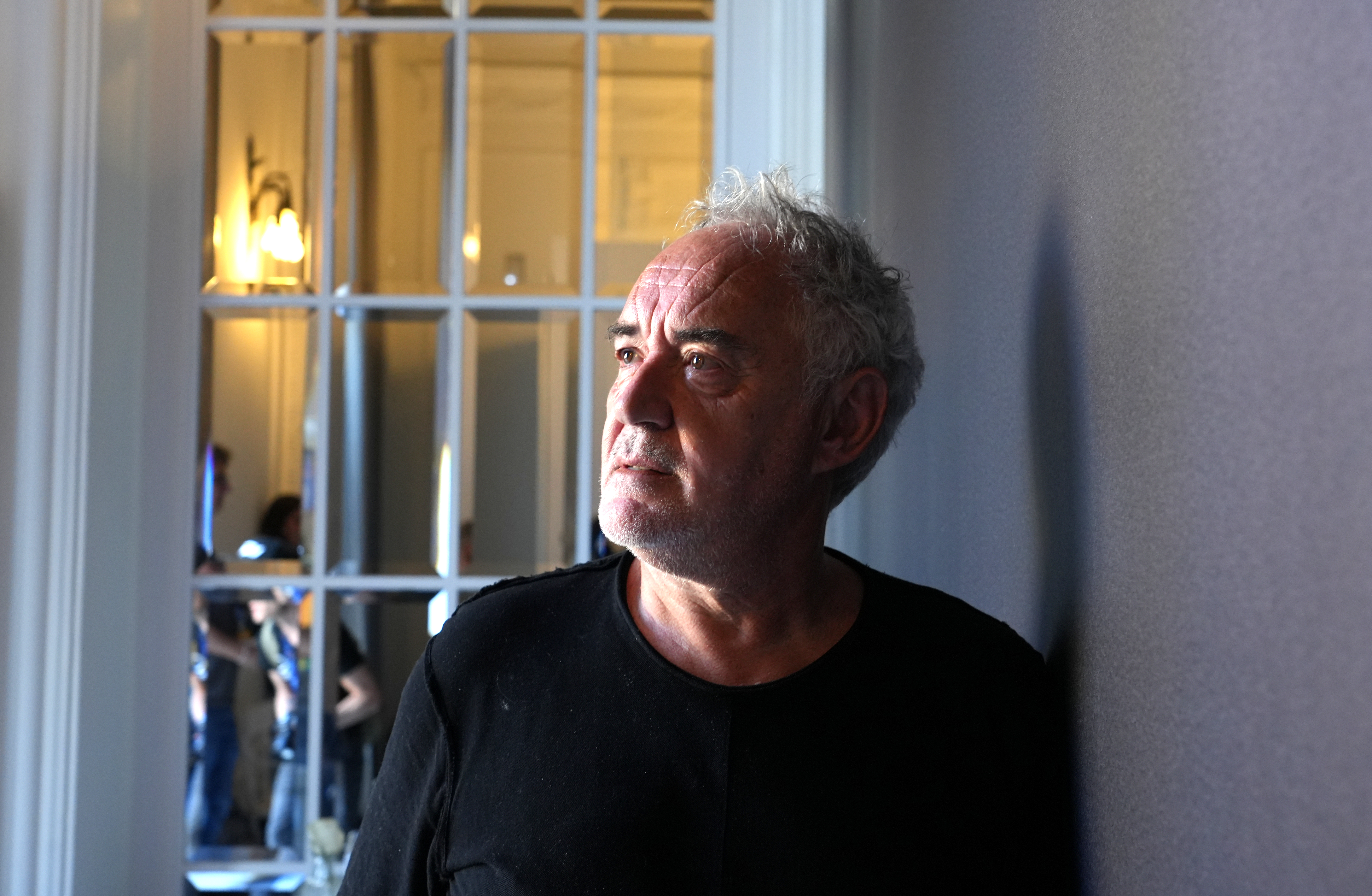 Chef Ferran Adrià during the presentation of the series 'Gènesi' at the San Sebastián Festival.