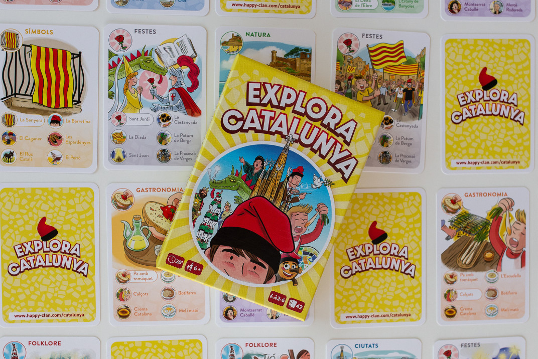 Explora Catalunya playing cards