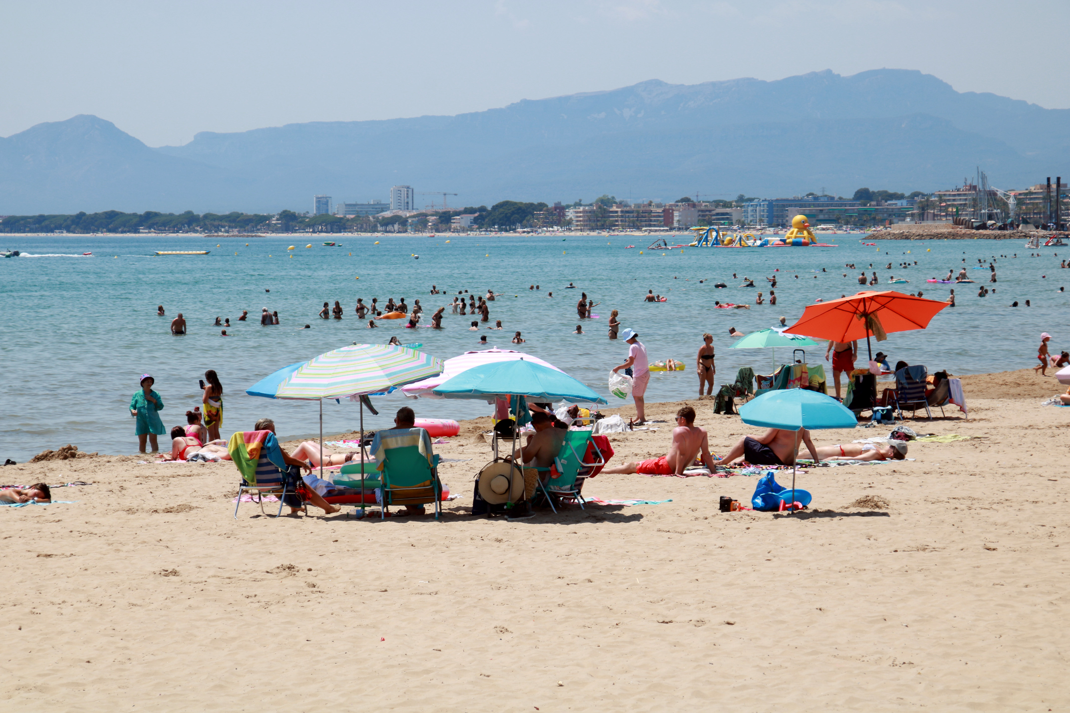 A beach in Salou, southern Catalonia