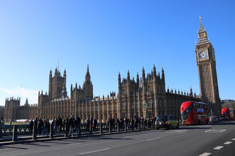 Westminster and Big Ben in London