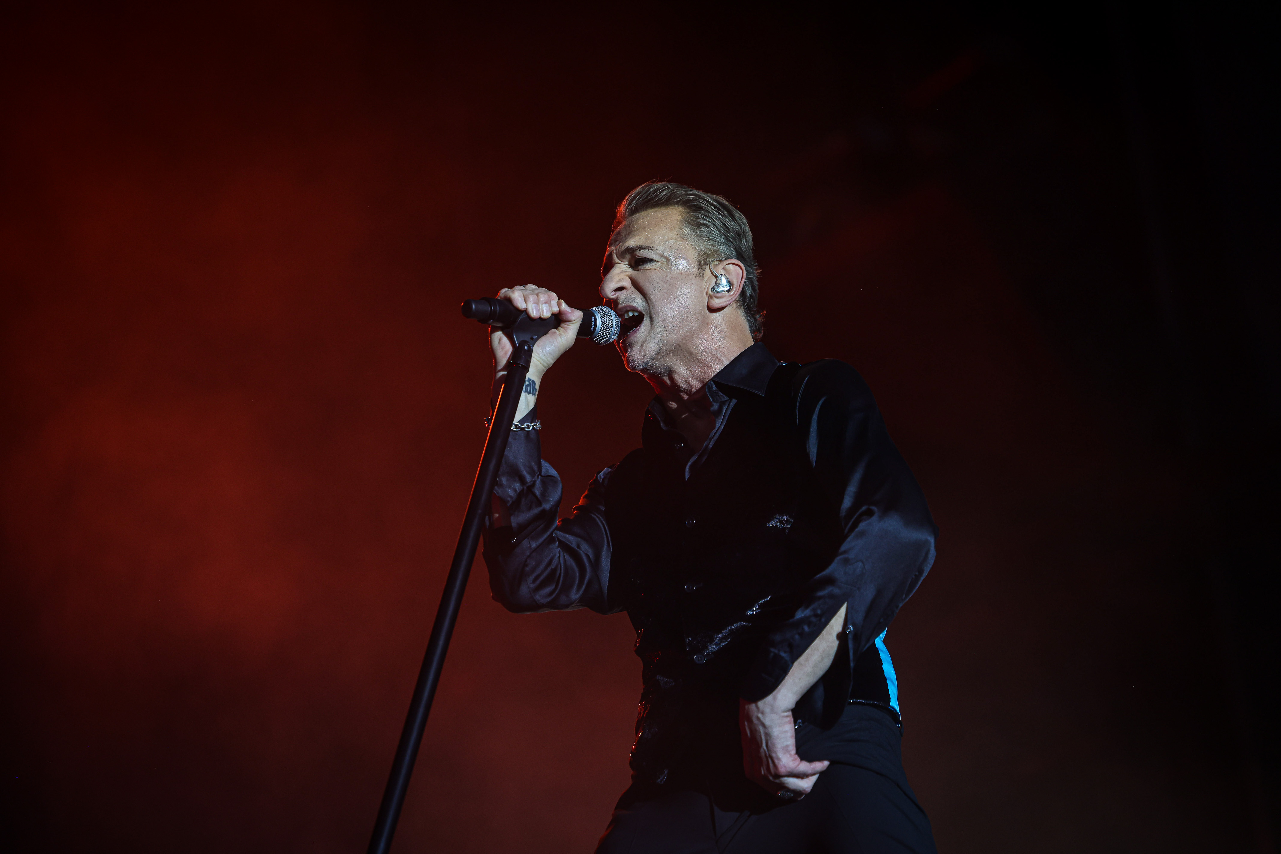 Depeche Mode singer David Gahan at Primavera Sound on June 2, 2023