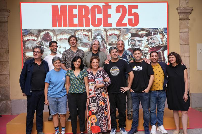 Catalan duo Estopa with La Mercè organizers