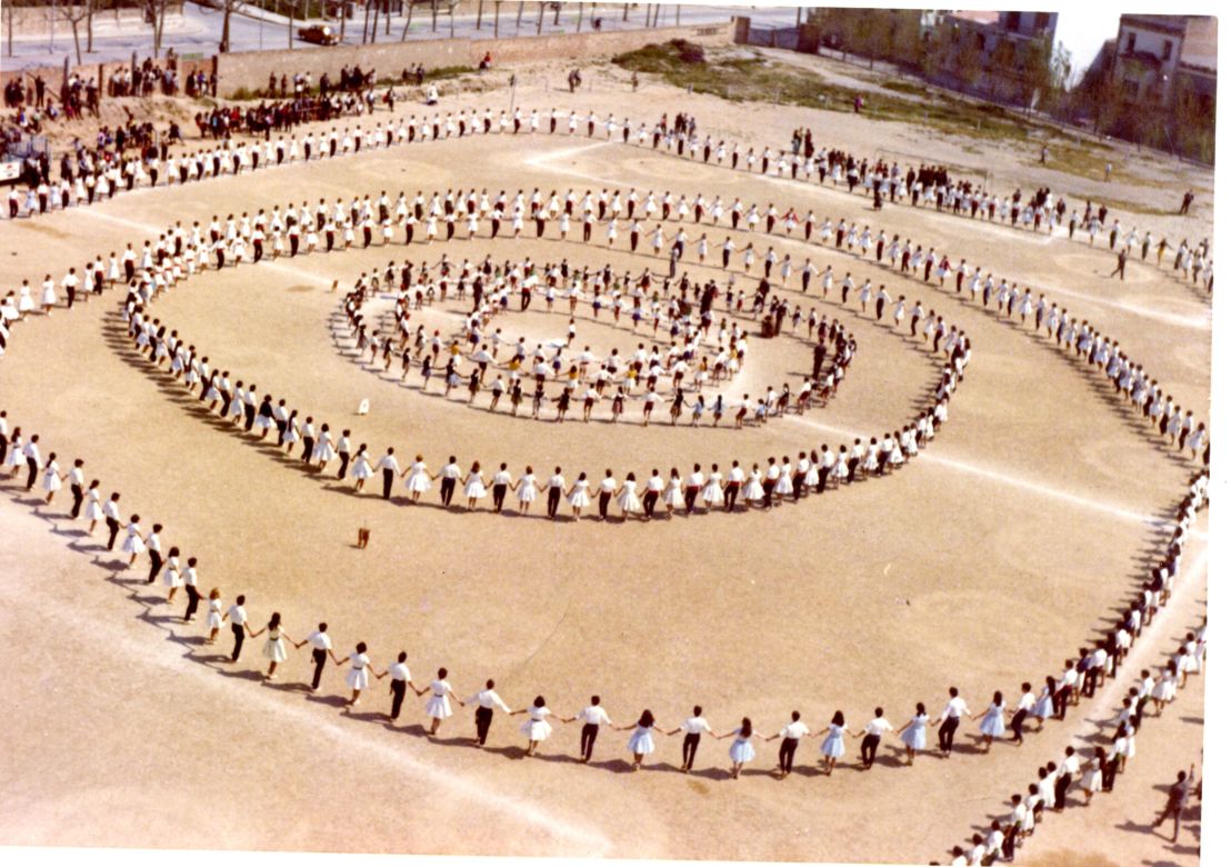 Competition of sardana groups in Sant Feliu de Llobregat, 1969