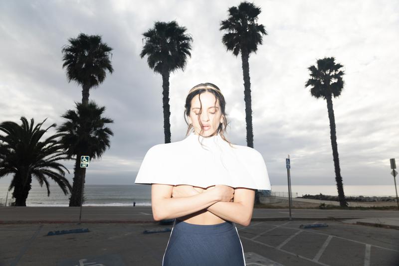 Rosalía during the photoshoot for the cover of her new album Lux