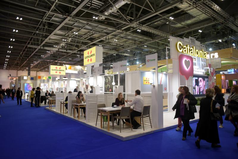 Catalonia's stand at the World Travel Market London