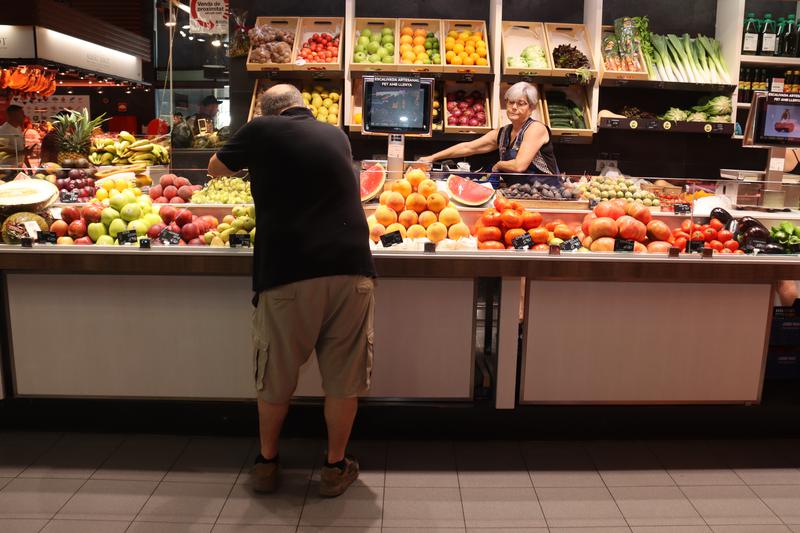 Fruit and veg at Tarragona's central market