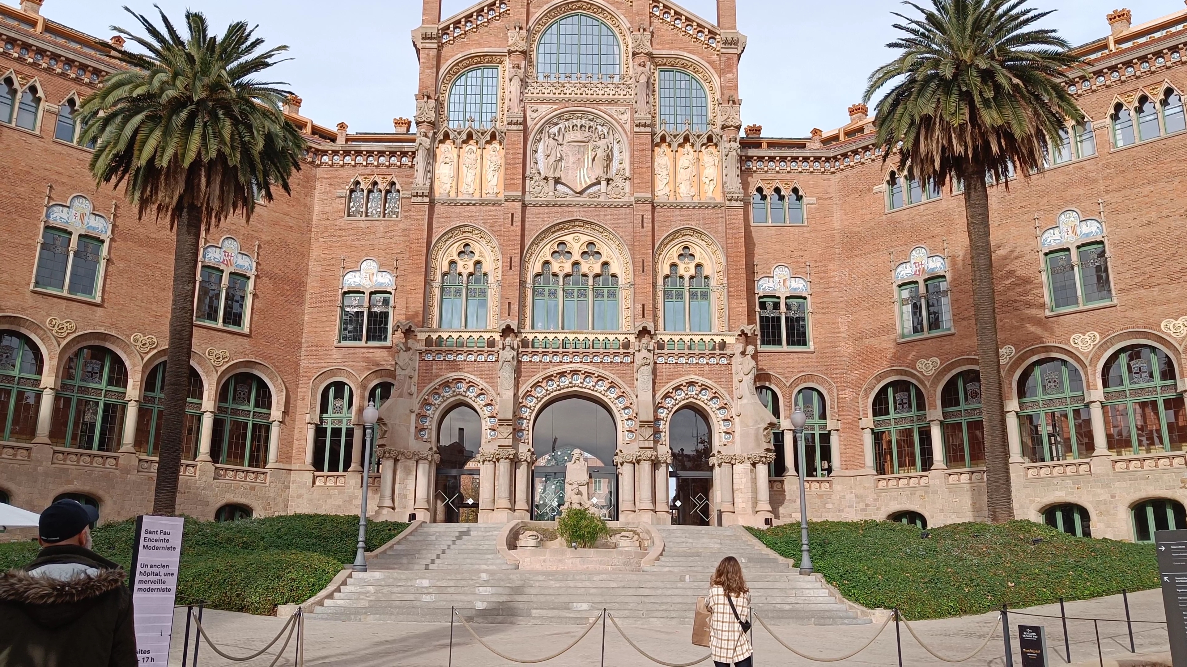 Barcelona's Hospital de Sant Pau modernist building