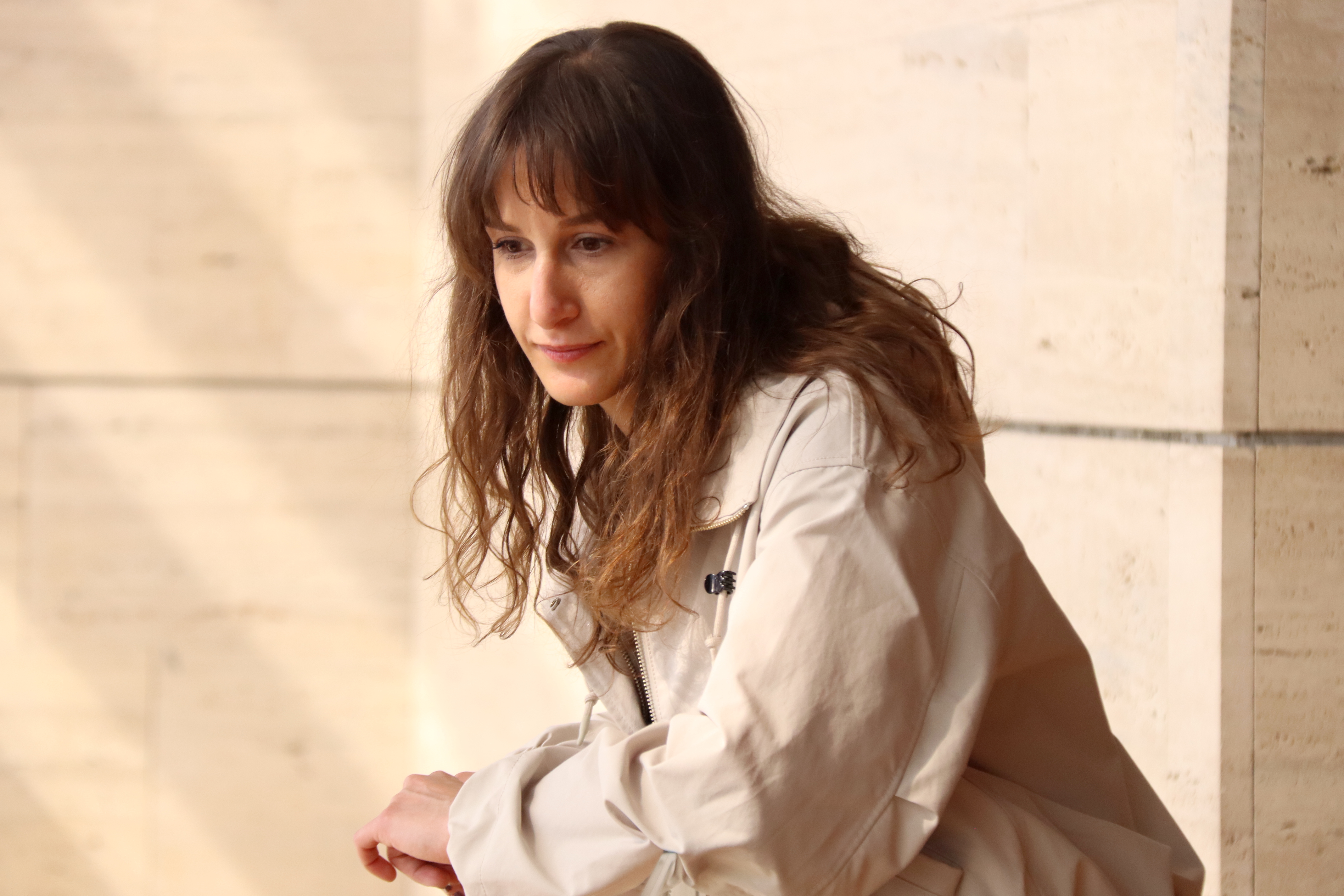 Palestinian journalist Mariam Barghouti, international resident at CCCB
