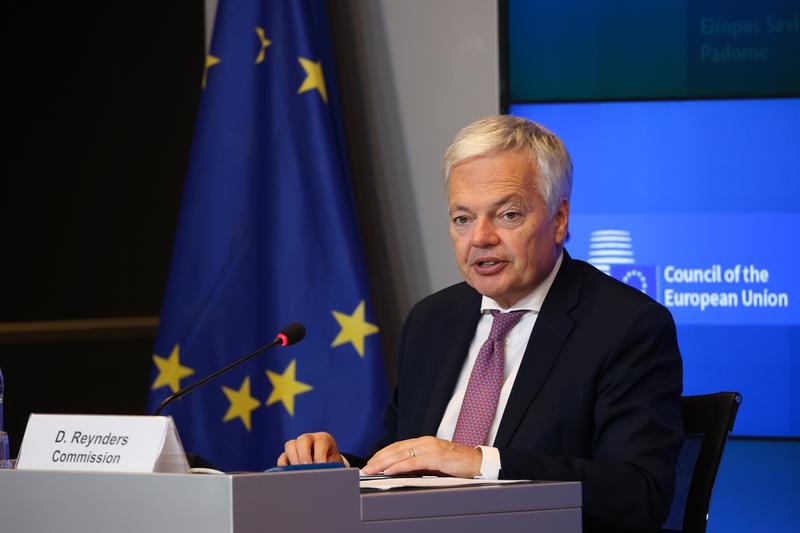 EU Commissioner for Justice Didier Reynders 