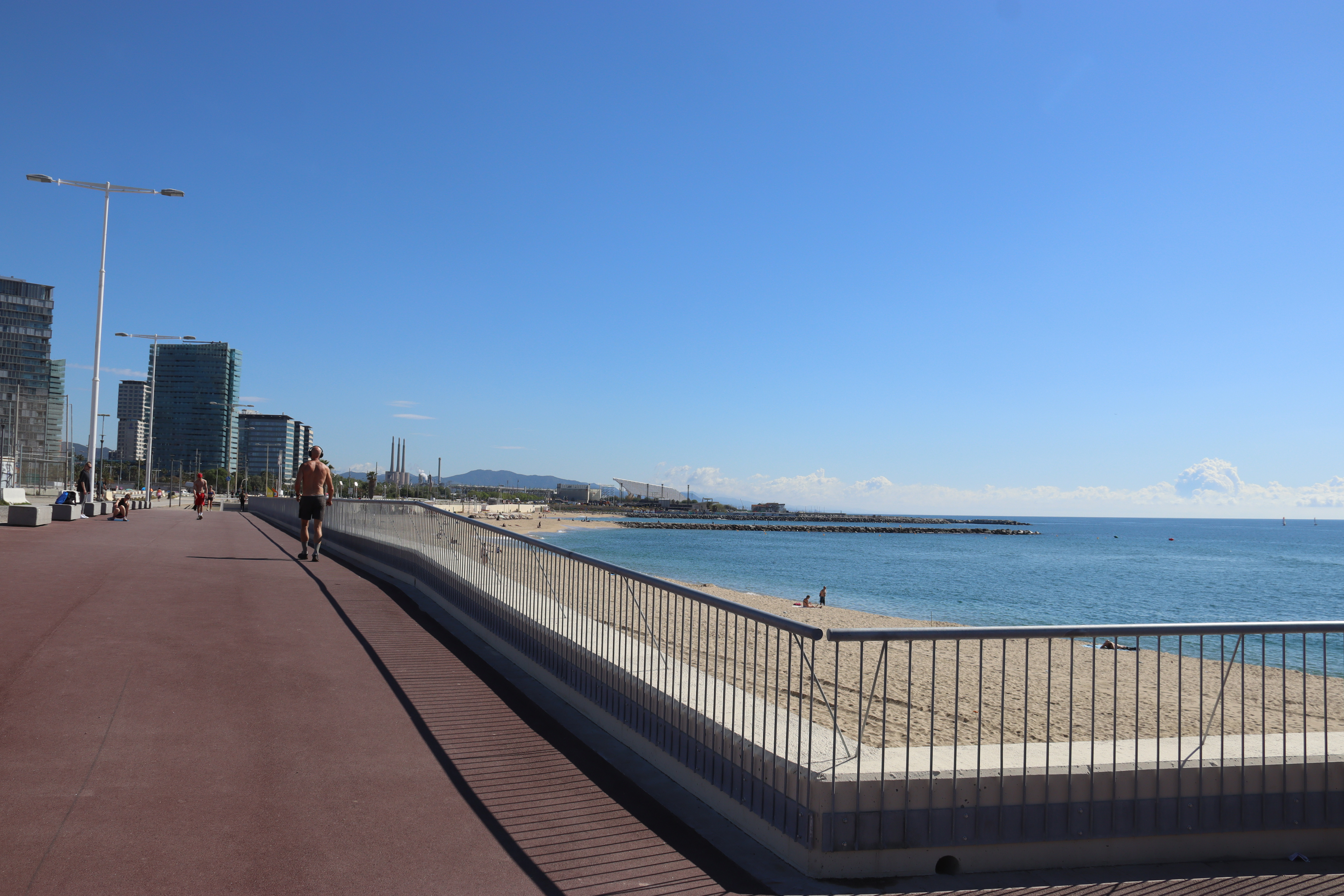 The works, which cost €1.7 million, included the reconstruction of the promenade wall