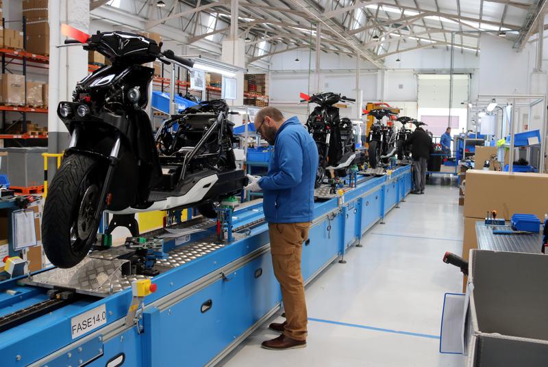 Ray Electric Motors factory in Sant Joan Despí on November 30, 2022