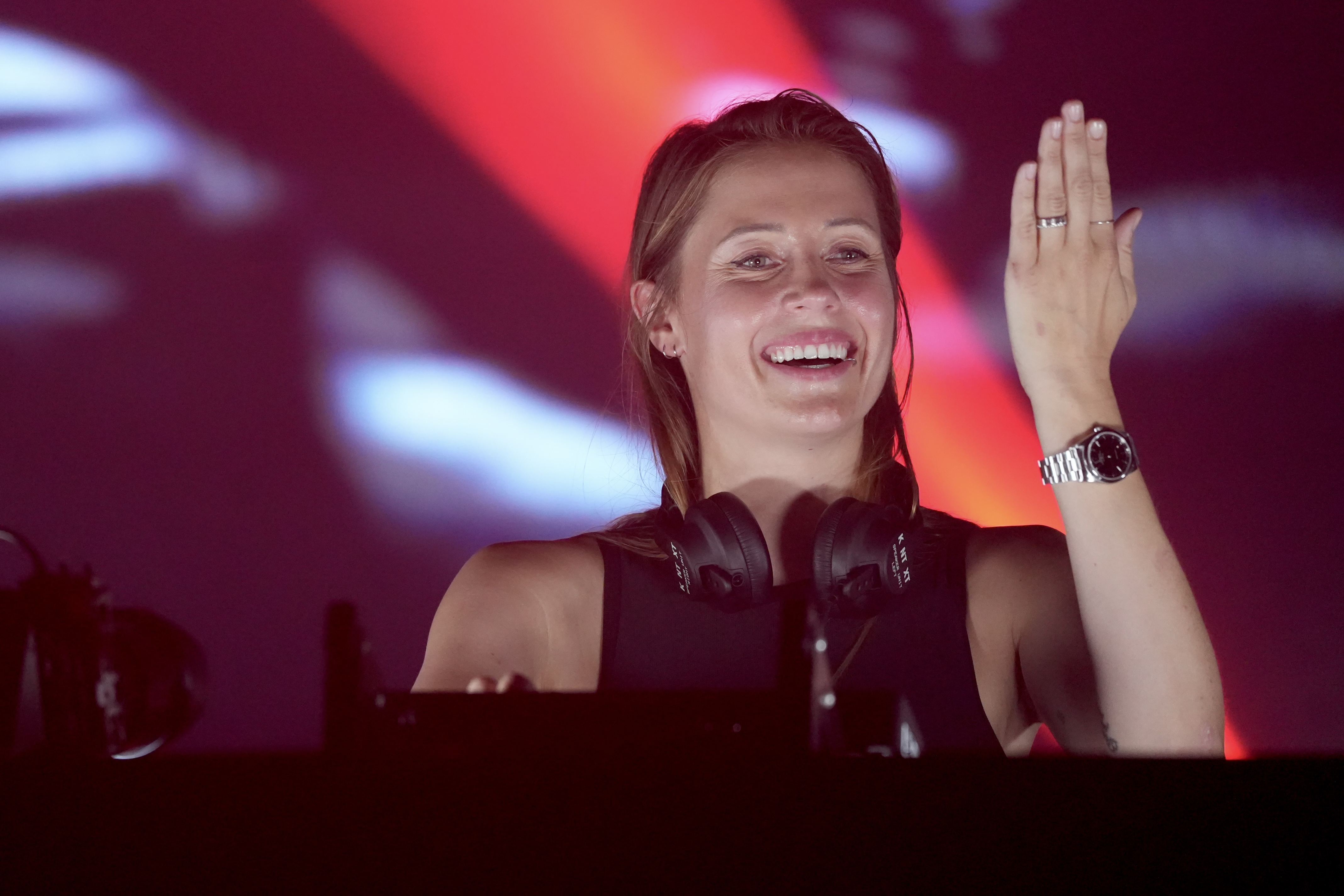 Un moment de la sessió de Charlotte de Witte al Sónar 2026