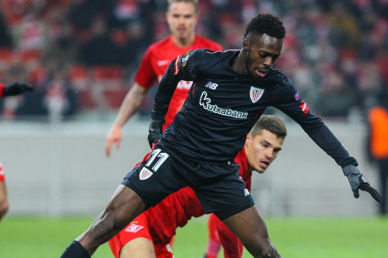 Athletic Bilbao player Iñaki Williams during a 2018 game