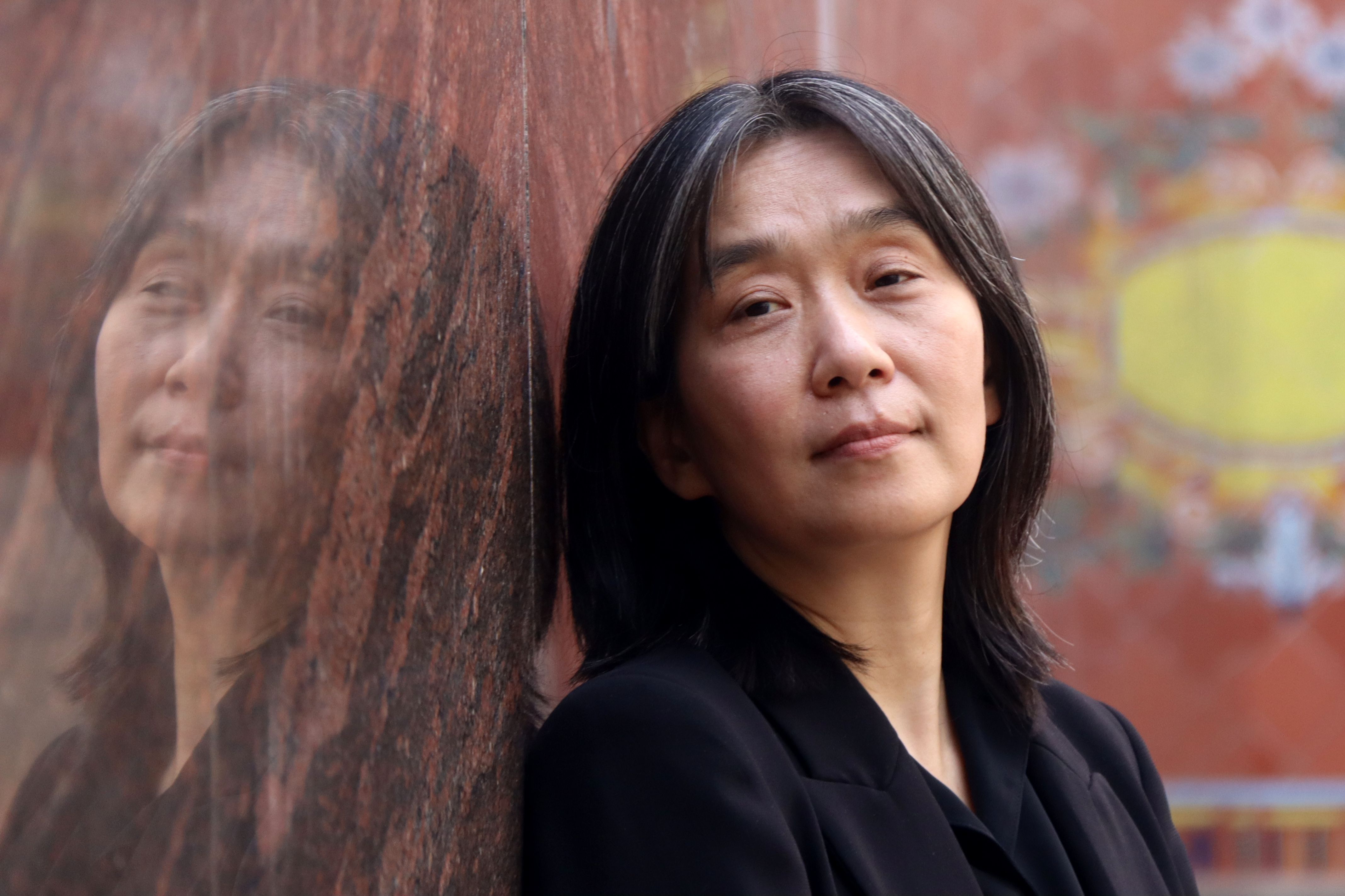 South Korean author Han Kang.