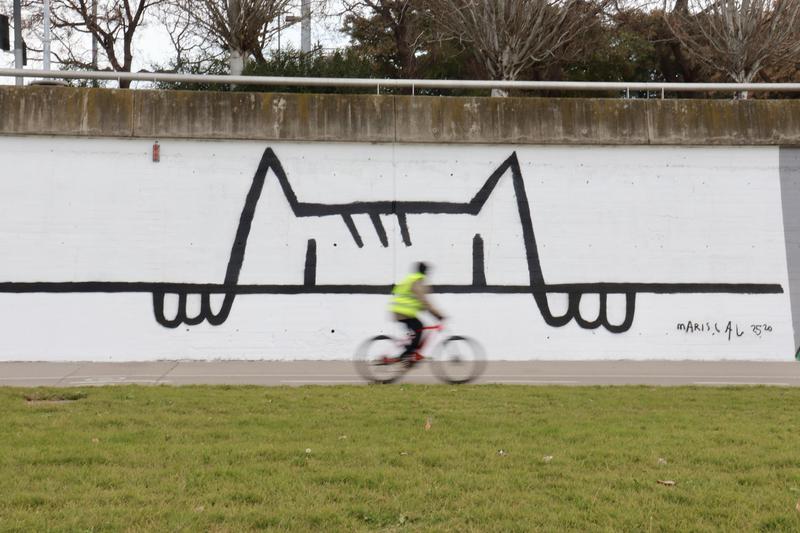 Mural by Javier Mariscal at BesArt