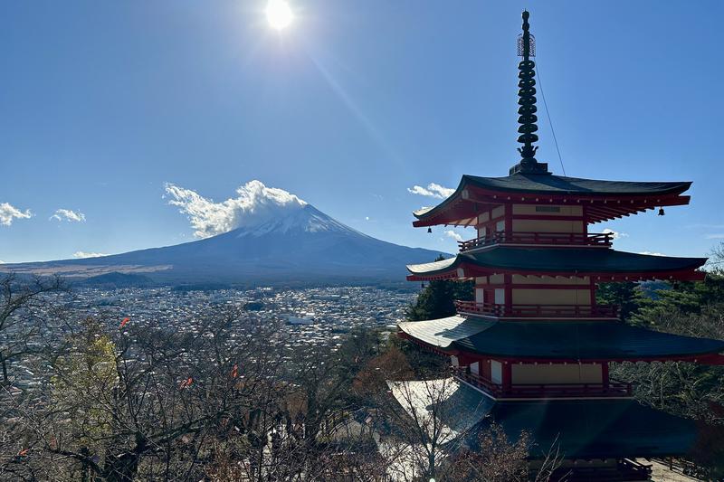 Mount Fuji in Japan