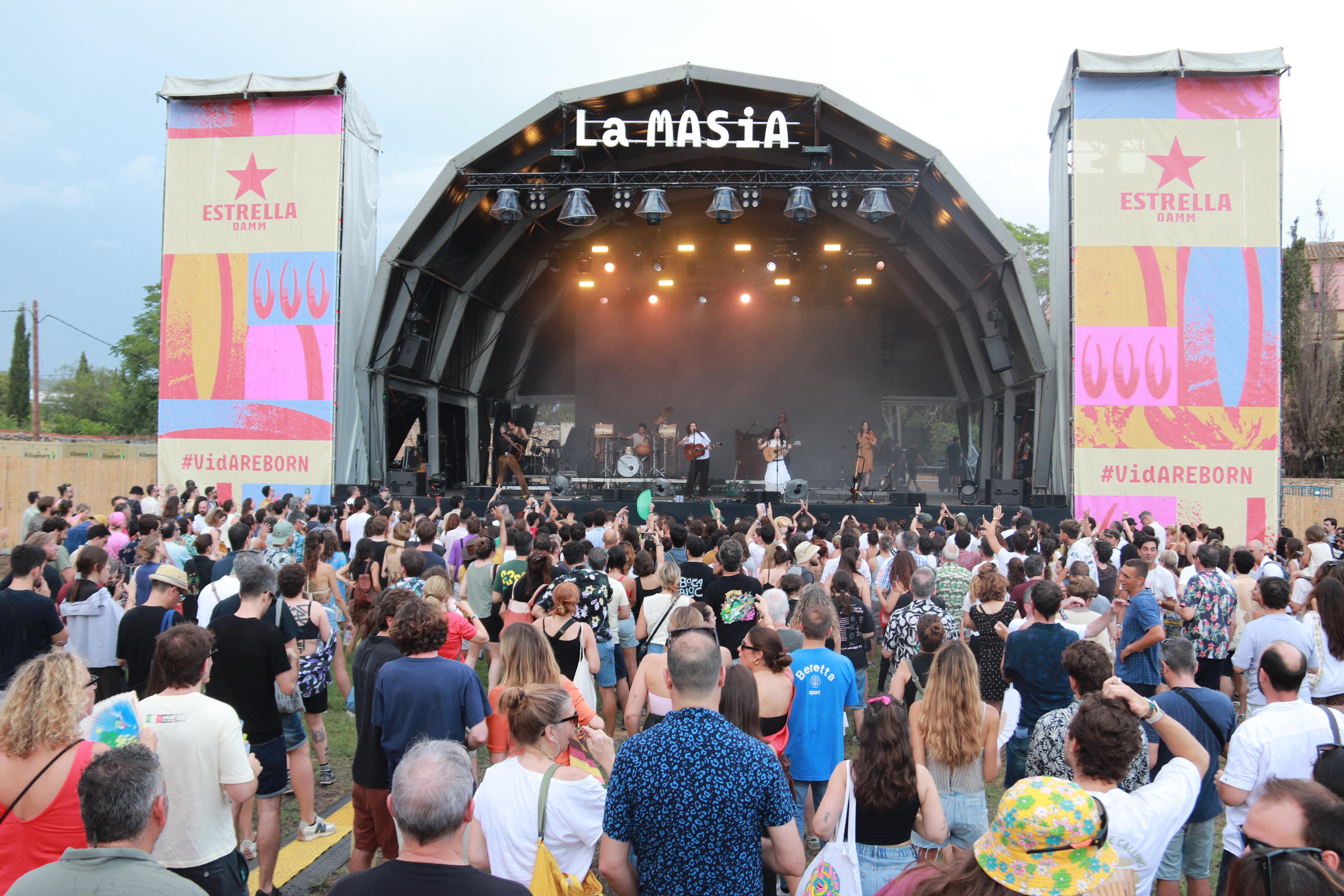 One of the stages at Vida festival 2025