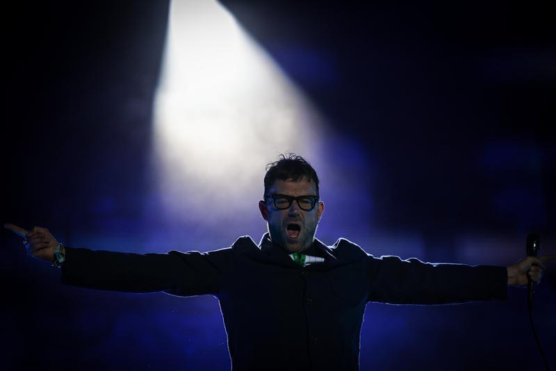 Damon Albarn, singer of group Blur, at Primavera Sound 2023