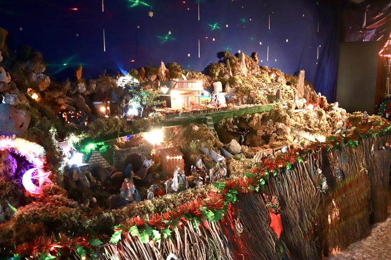 Large-scale nativity scene in the home of Sant Quintí de Mediona resident, Albert Gomis