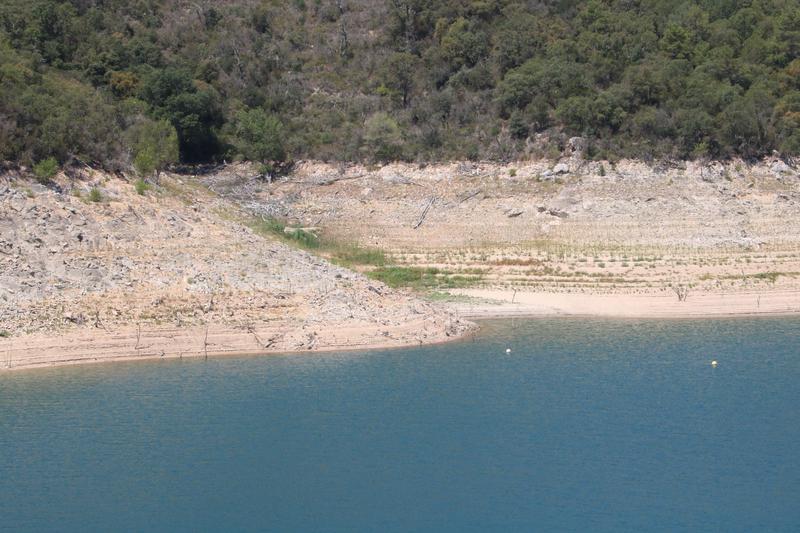 The Darnius Boadella reservoir in northern Catalonia