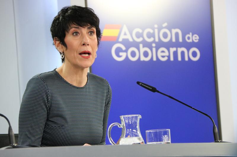 Spanish government minister and spokesperson, Elma Saiz