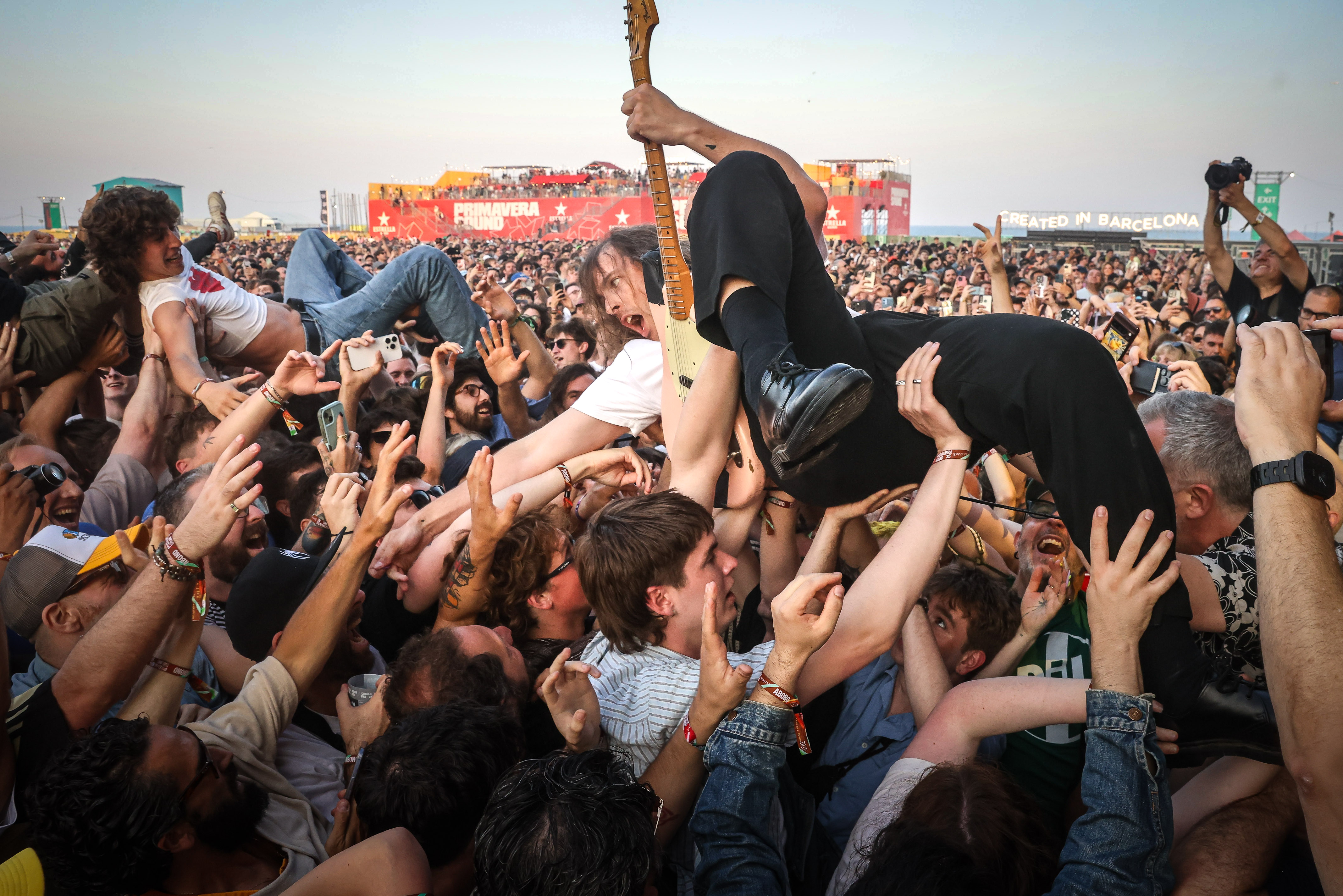 The Idles perform at Barcelona's Primavera Sound 2025