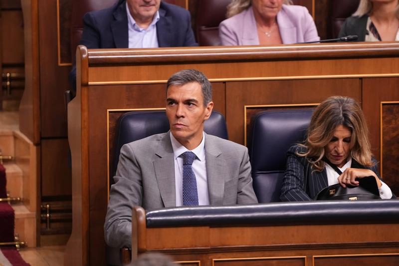 Pedro Sánchez in the Spanish Congress