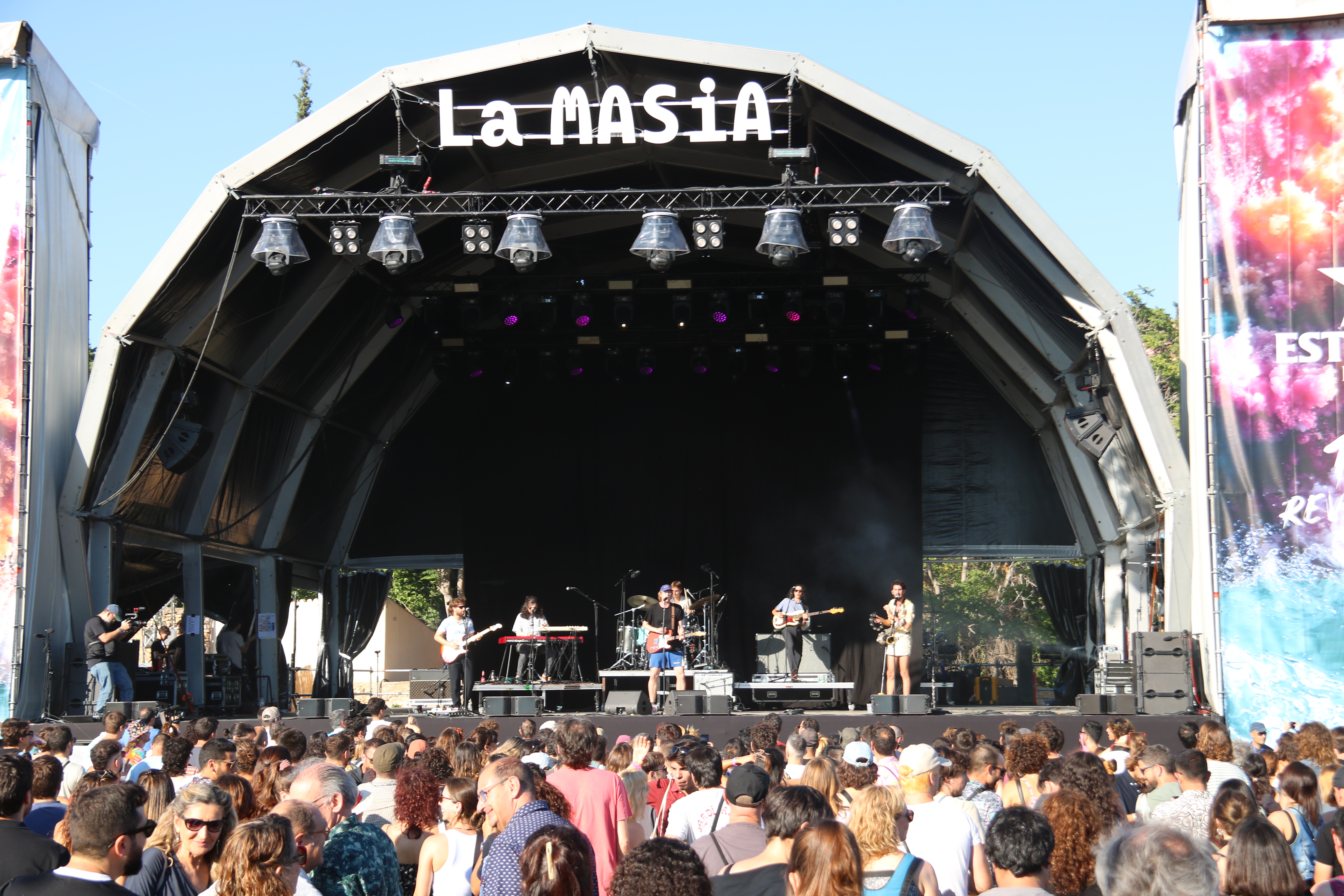 One of the stages of the Vida Festival