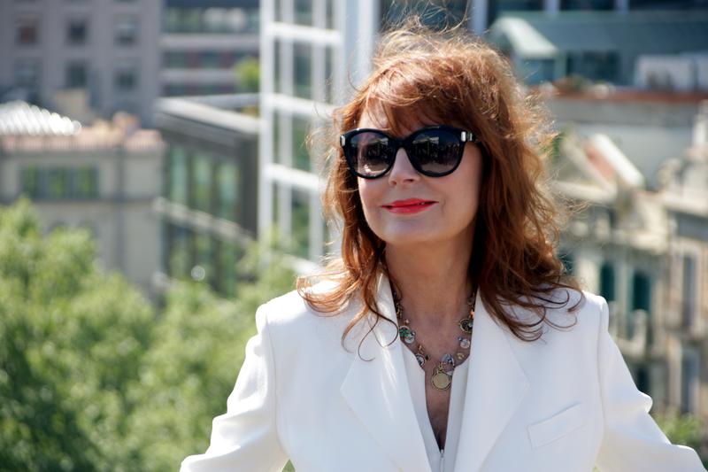Susan Sarandon pictured in Barcelona during BCN Film Fest 2023