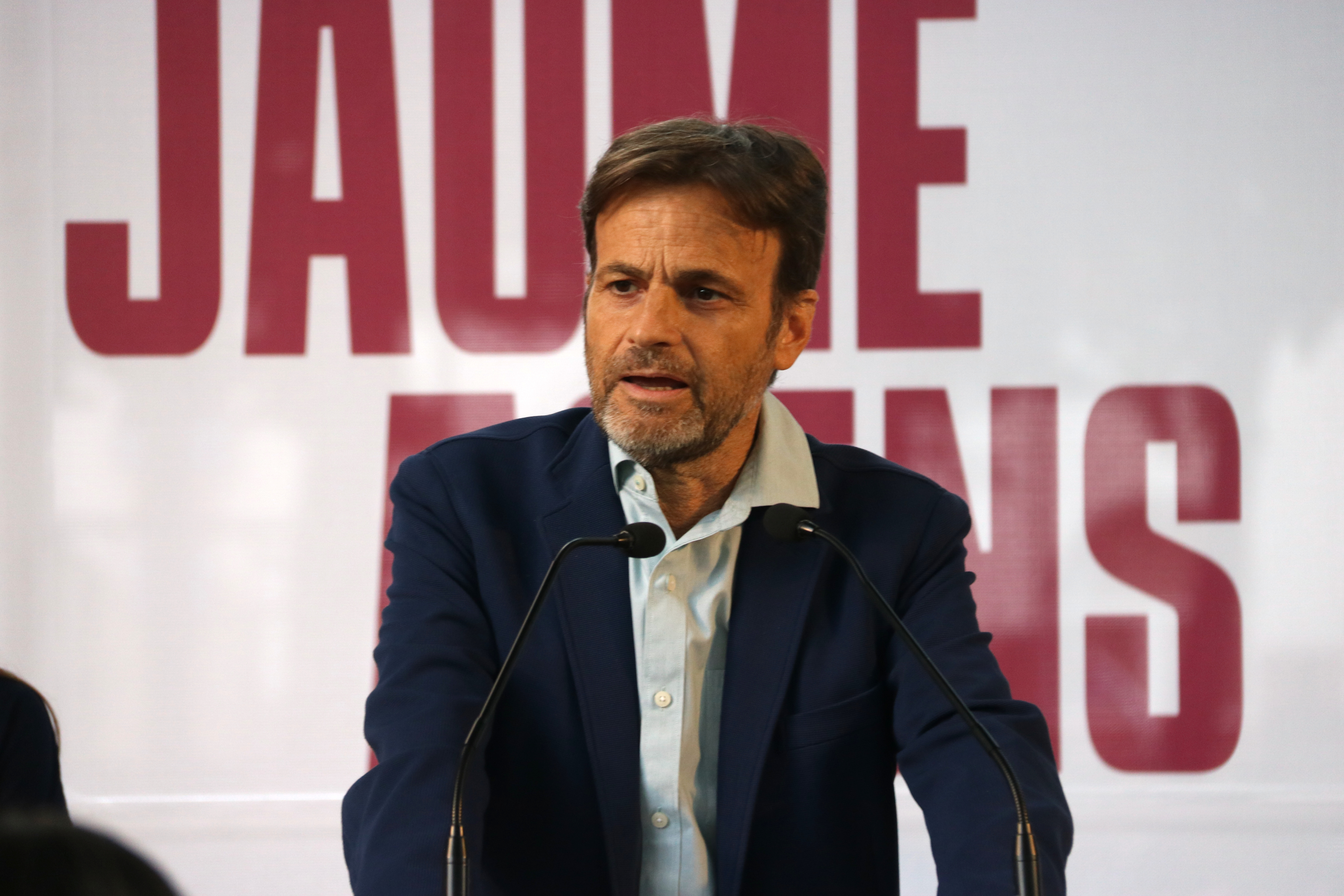 Comuns Sumar candidate Jaume Asens at campaign launch