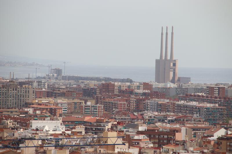 View of Barcelona from the Sagrada Família