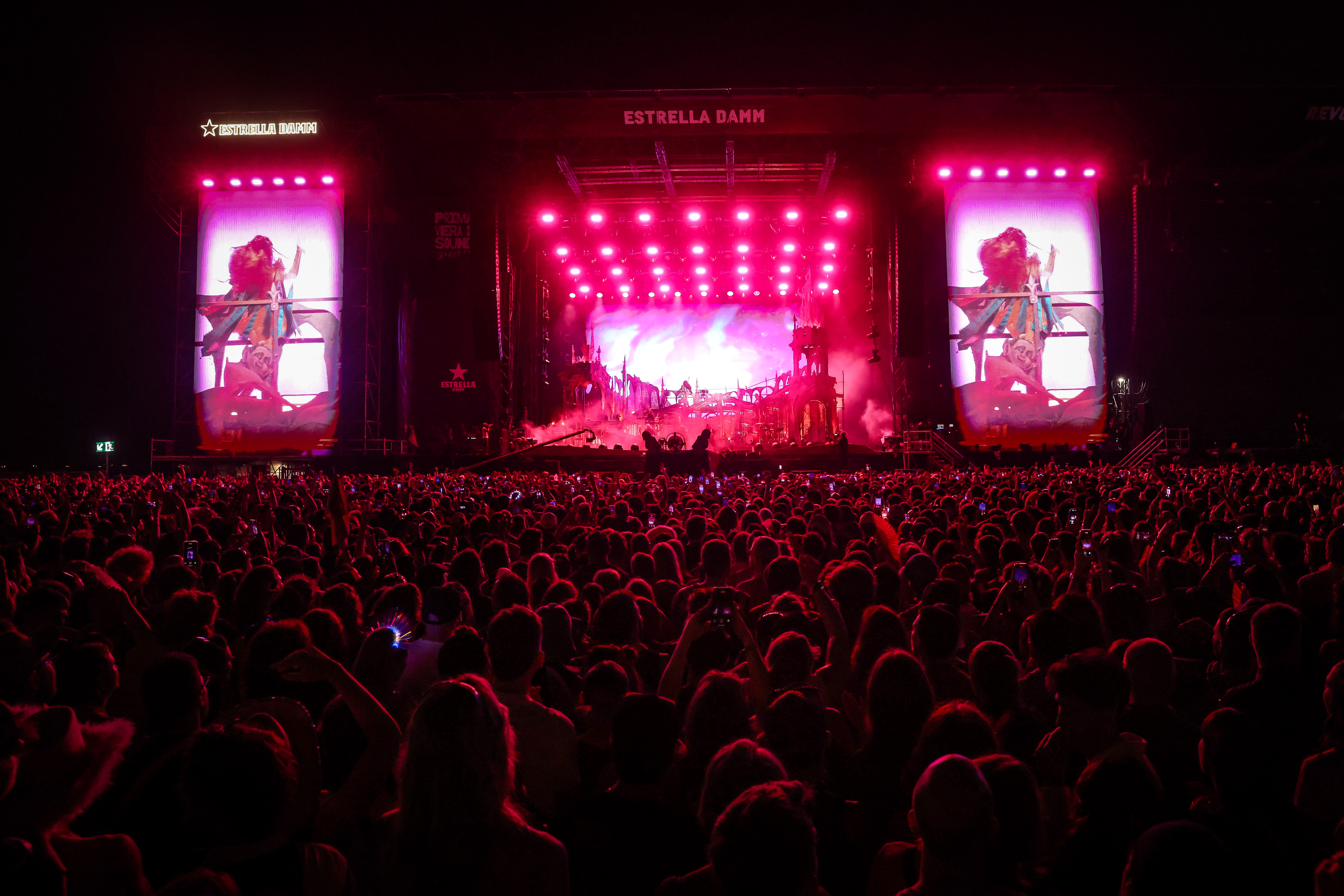 American singer Chappell Roan performs at Barcelona's Primavera Sound in front of thousands