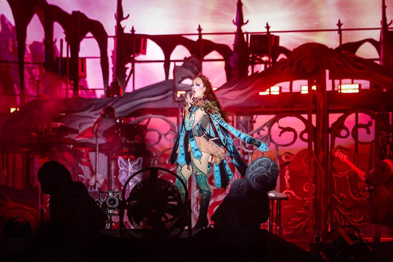 American singer Chappell Roan performs at Barcelona's Primavera Sound in front of thousands