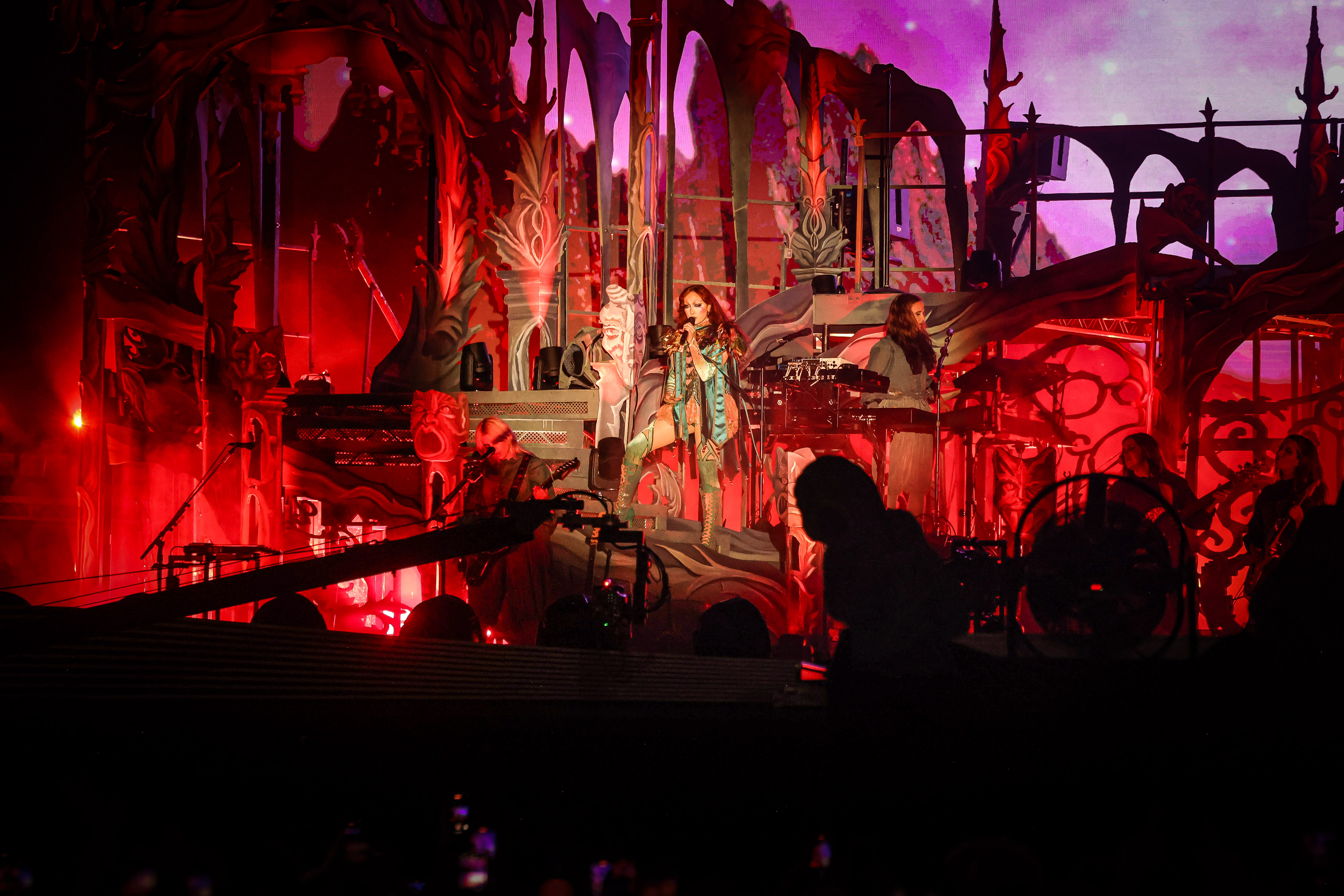 American singer Chappell Roan performs at Barcelona's Primavera Sound in front of thousands