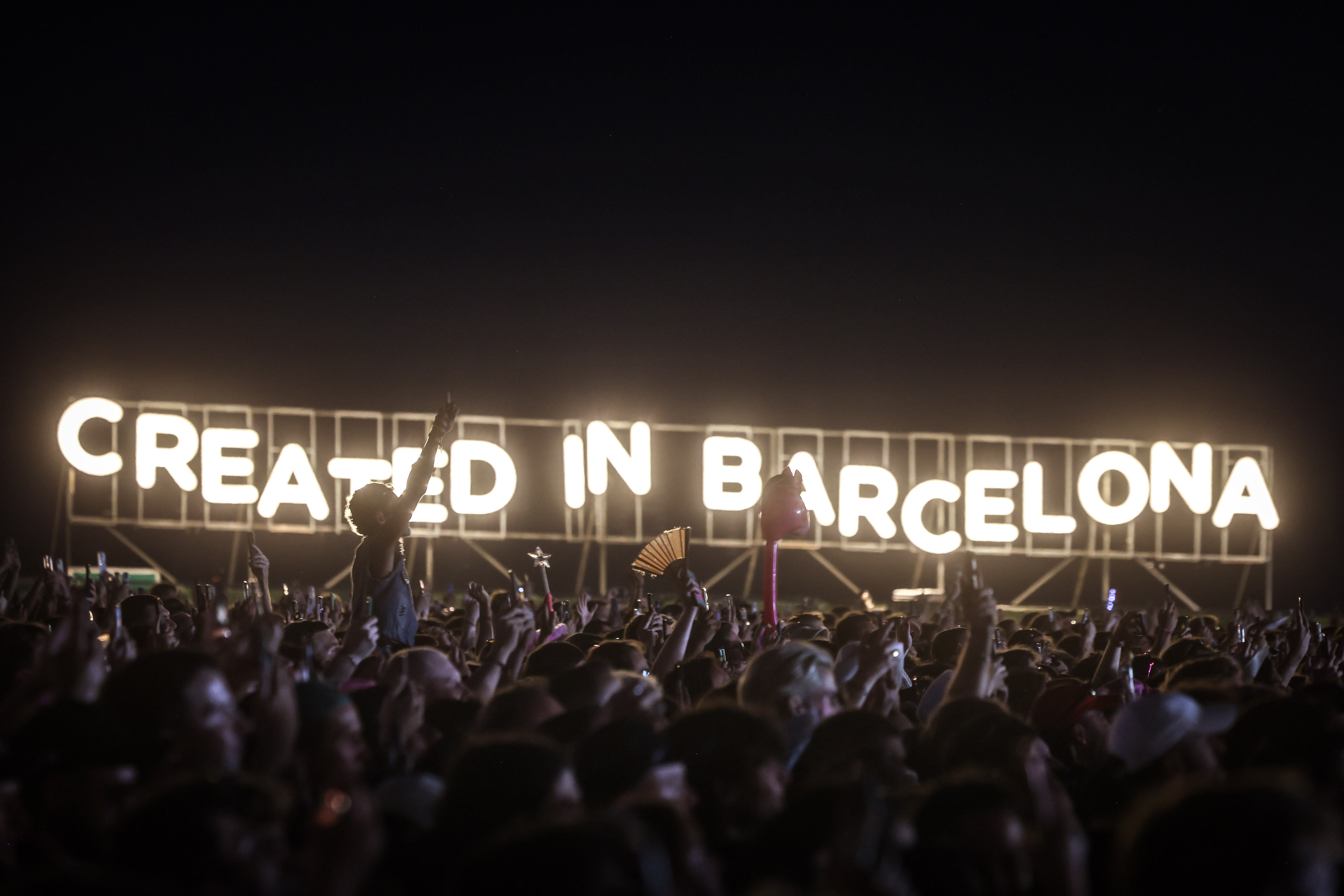 Primavera Sound's slogan 'Created in Barcelona'