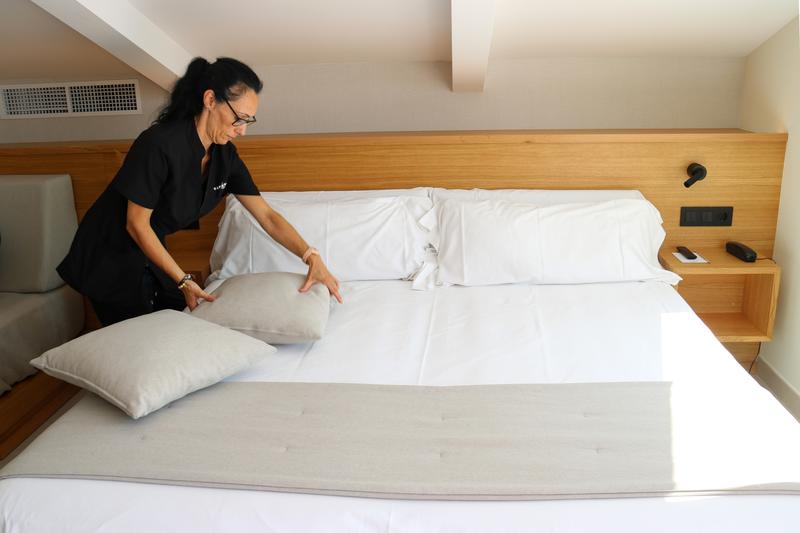 A hotel room in Vilanova i la Geltrú