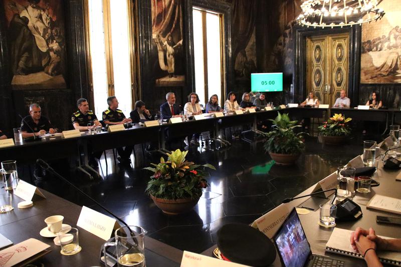 Barcelona's Local Security Council convenes