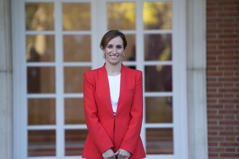 Spanish Health Minister, Mónica García, in Madrid.