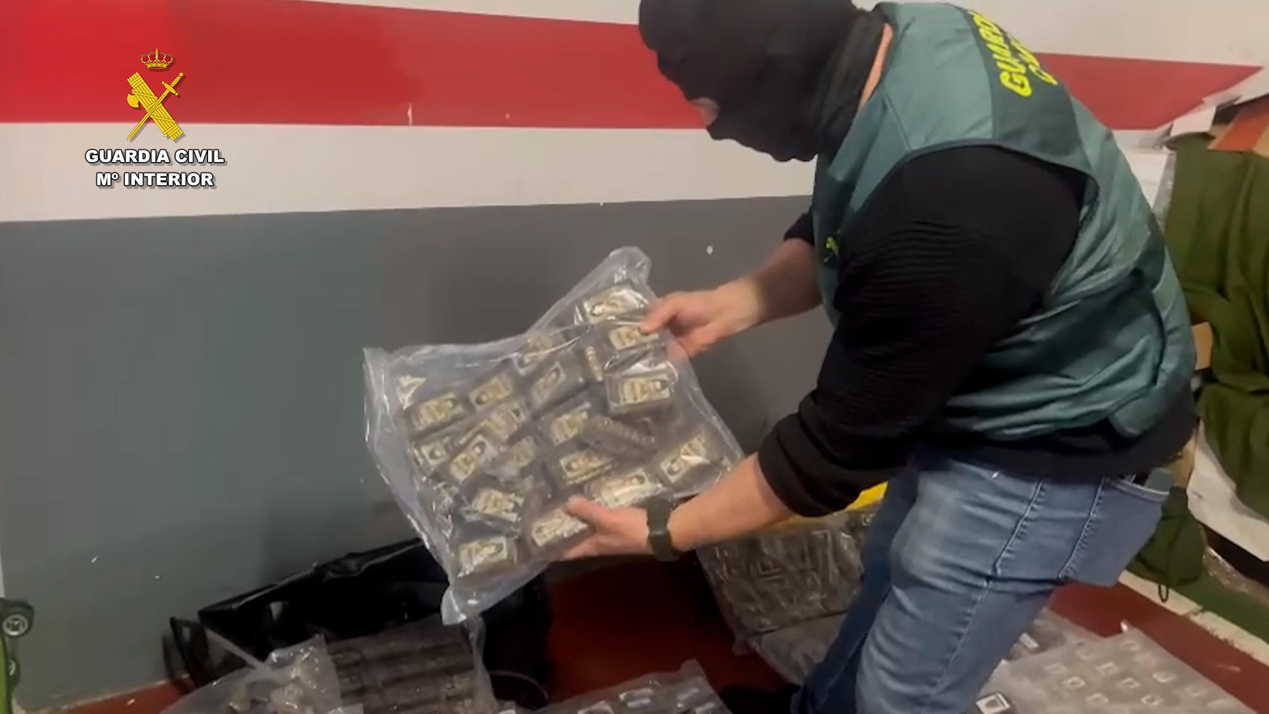 Drugs seized by the Guardia Civil