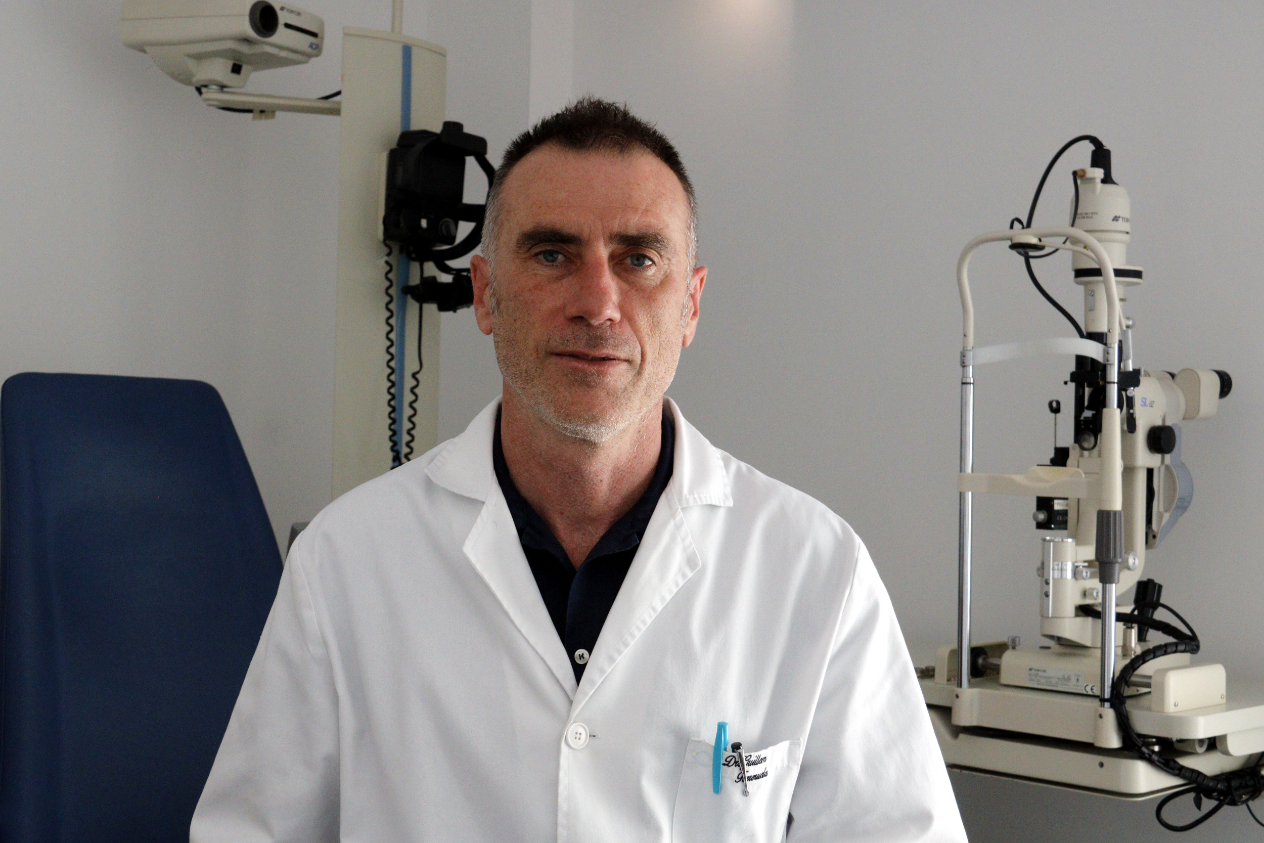 Guillem Ferreruela, medical director of the ILO Ophthalmology Institute and a retina specialist
