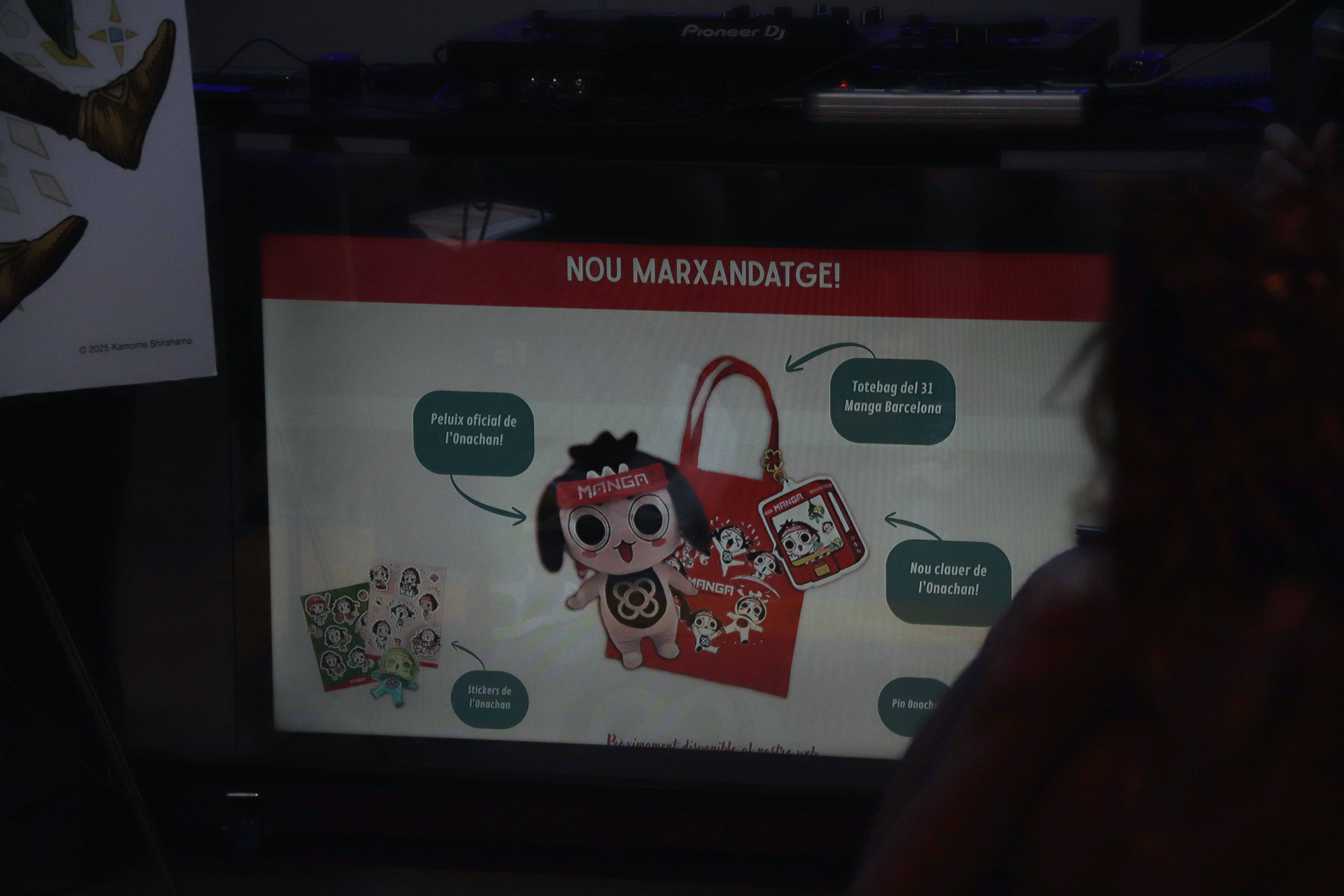 Merch options for the 31st edition of Manga Barcelona